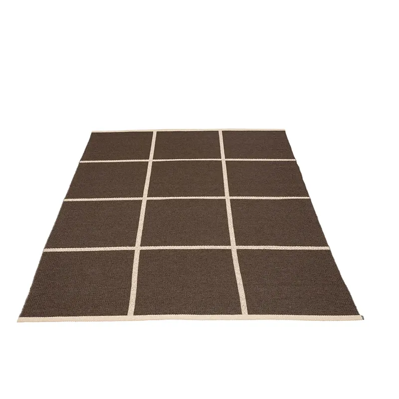 Begränsat erbjudande Vävd Matta Criss Dark Brown 180x260 cm